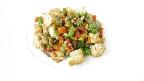 Arcobaleno tofu e verdure